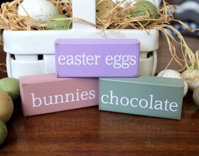 Bunnies Chocolate Easter Eggs