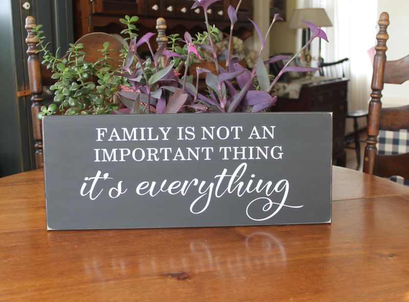 Family is not an Important Thing...It's Everything