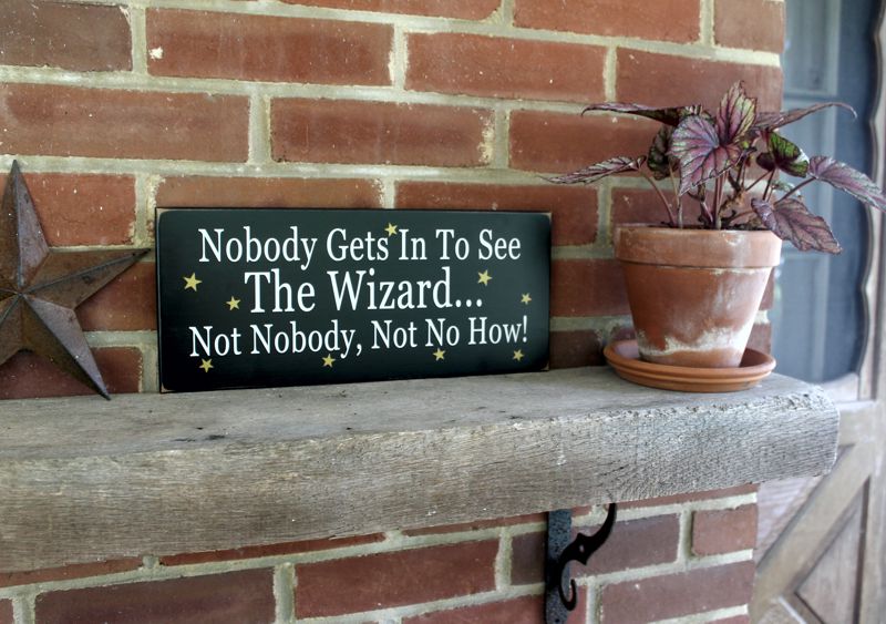 Nobody Gets Into See The Wizard