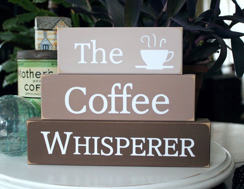 The Coffee Whisperer Blocks