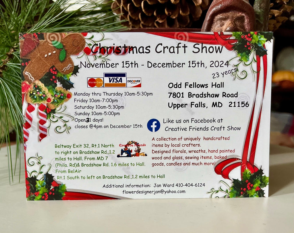 Creative Friends Christmas Craft Show 2024