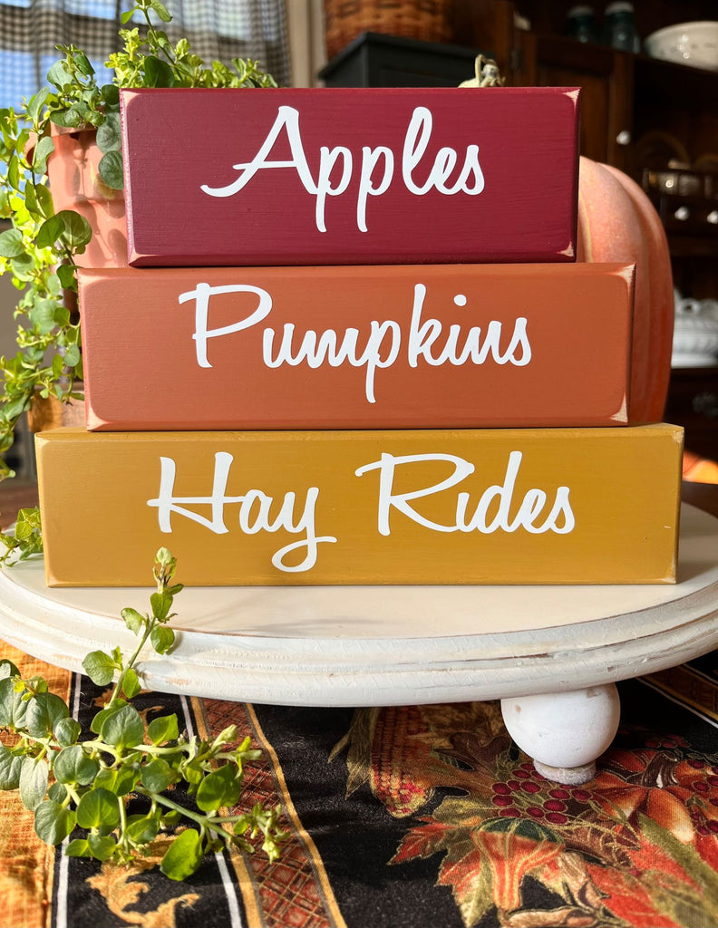 Apples Pumpkins Hay Rides