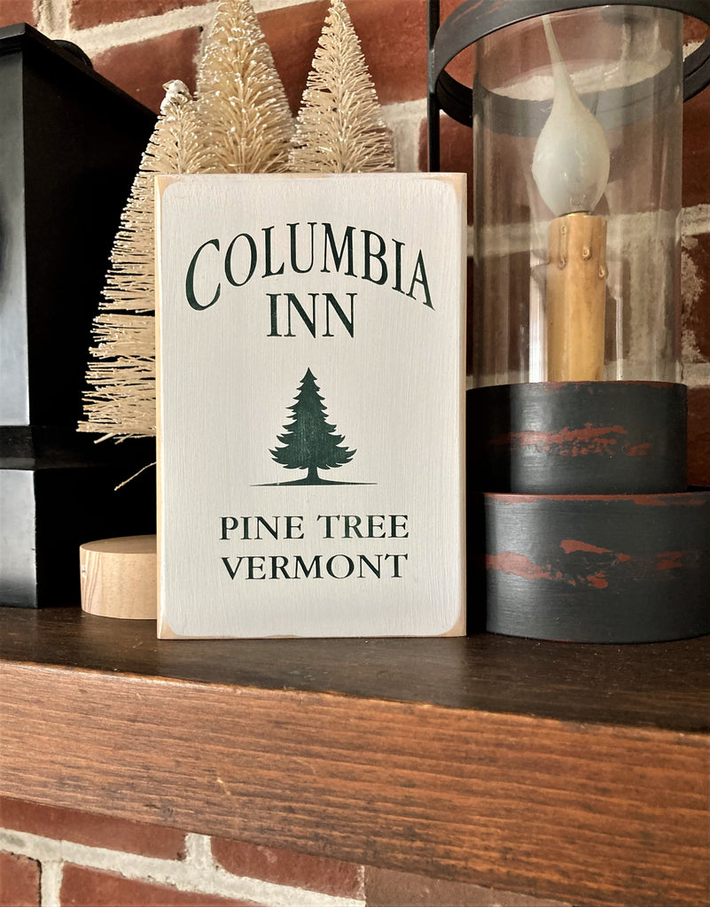 Columbia Inn Mini Sign