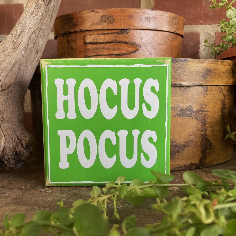 Hocus Pocus Mini Sign