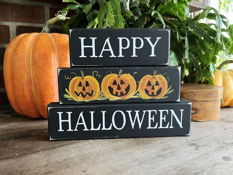 Happy Halloween Blocks