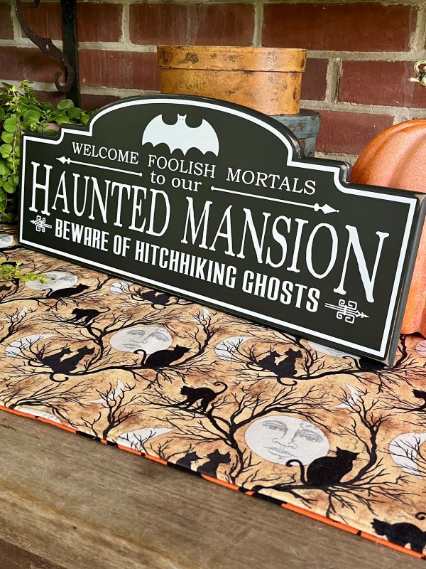 Welcome Foolish Mortals Haunted Mansion