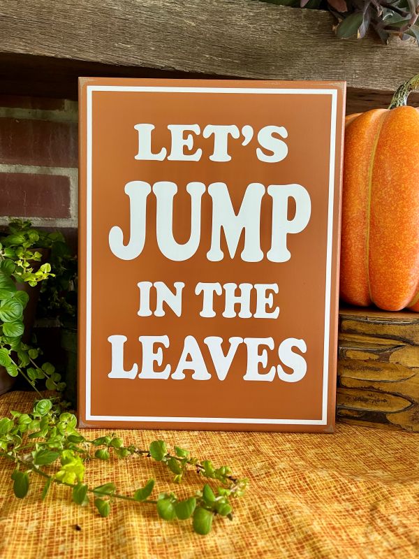 Let's Jump in the Leaves