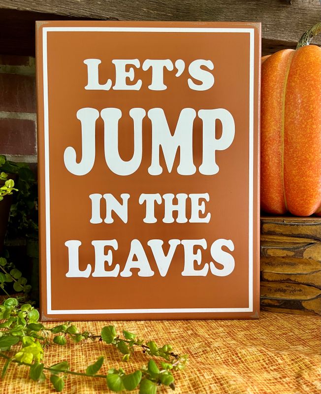 Let's Jump in the Leaves
