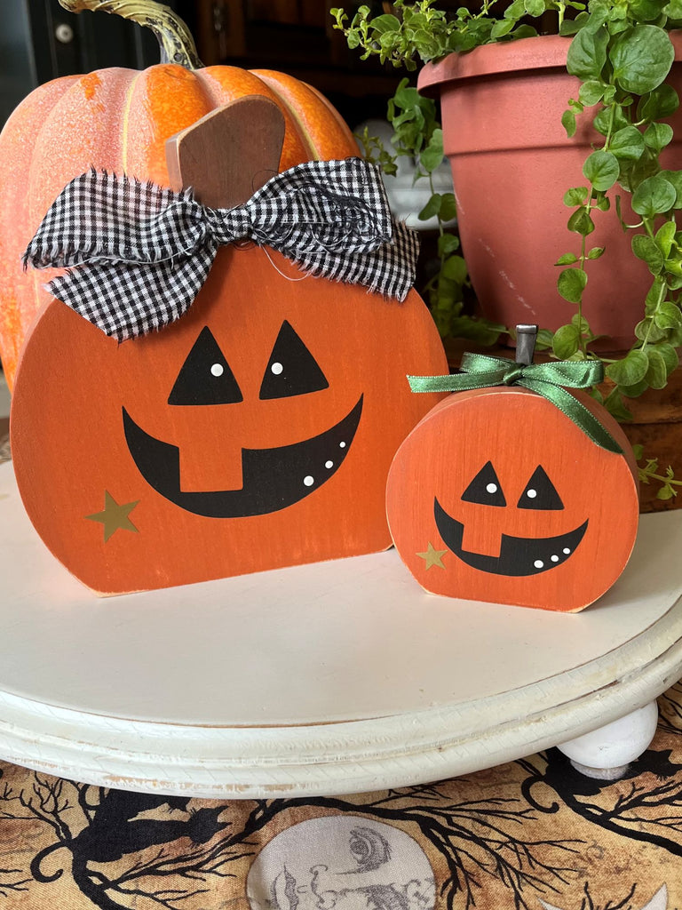 Jack 'O Lantern Pumpkin Face Mini