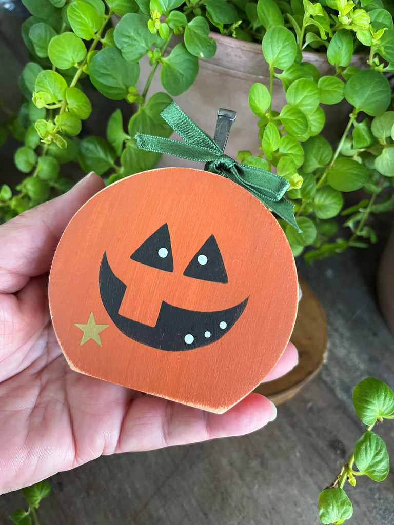 Jack 'O Lantern Pumpkin Face Mini