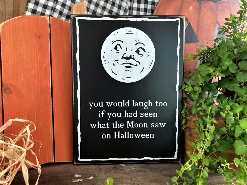 You would laugh too Man in the Moon