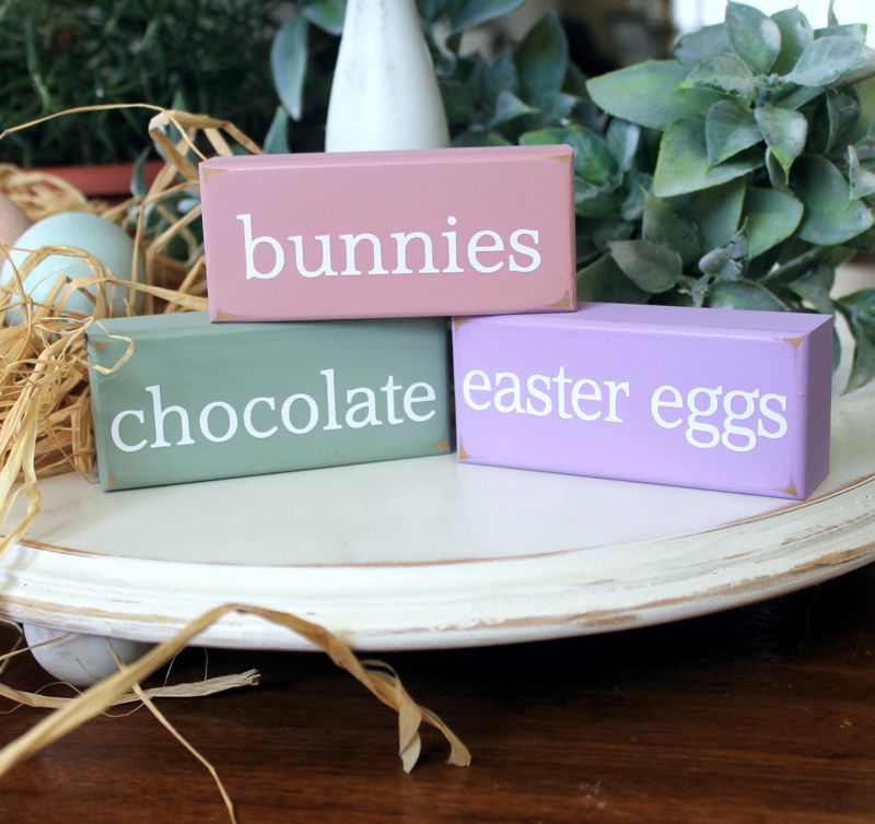Bunnies Chocolate Easter Eggs