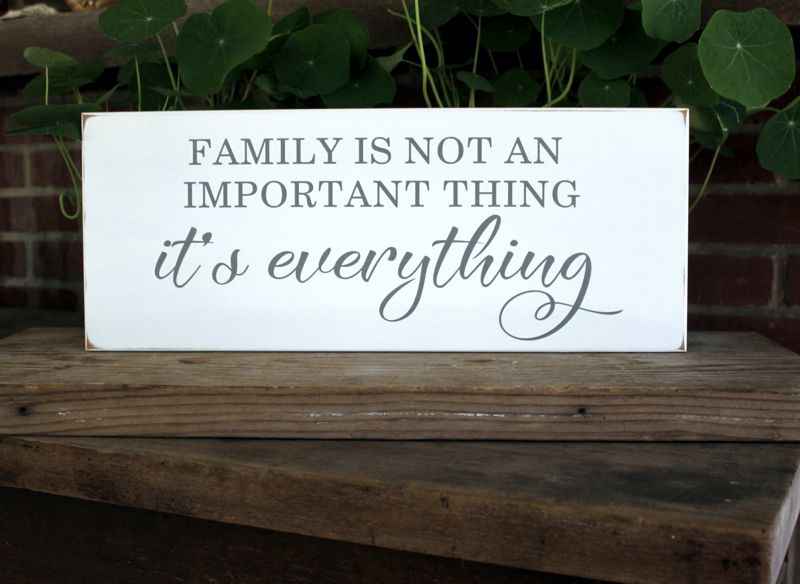 Family is not an Important Thing...It's Everything