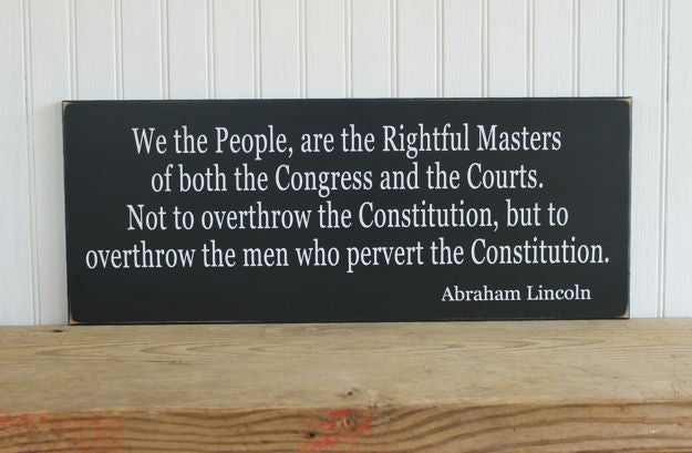 we the people Abraham Lincoln quote